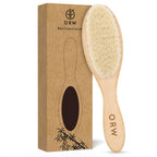 ORW OREN’S Beechwood Handle & Goat Hair Bristle Baby Hair Brush