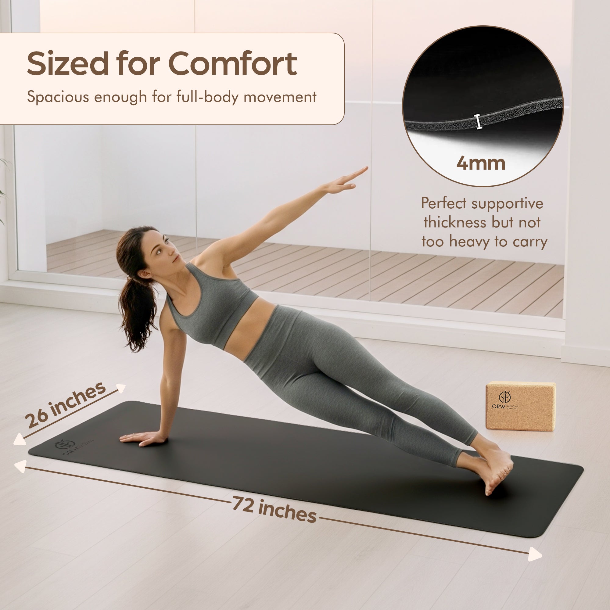 ORW OREN’S Premium Yoga Mat