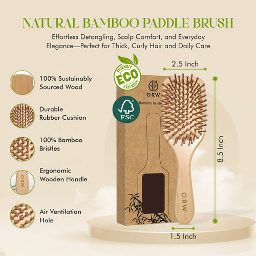 ORW OREN'S Premium Bamboo Paddle