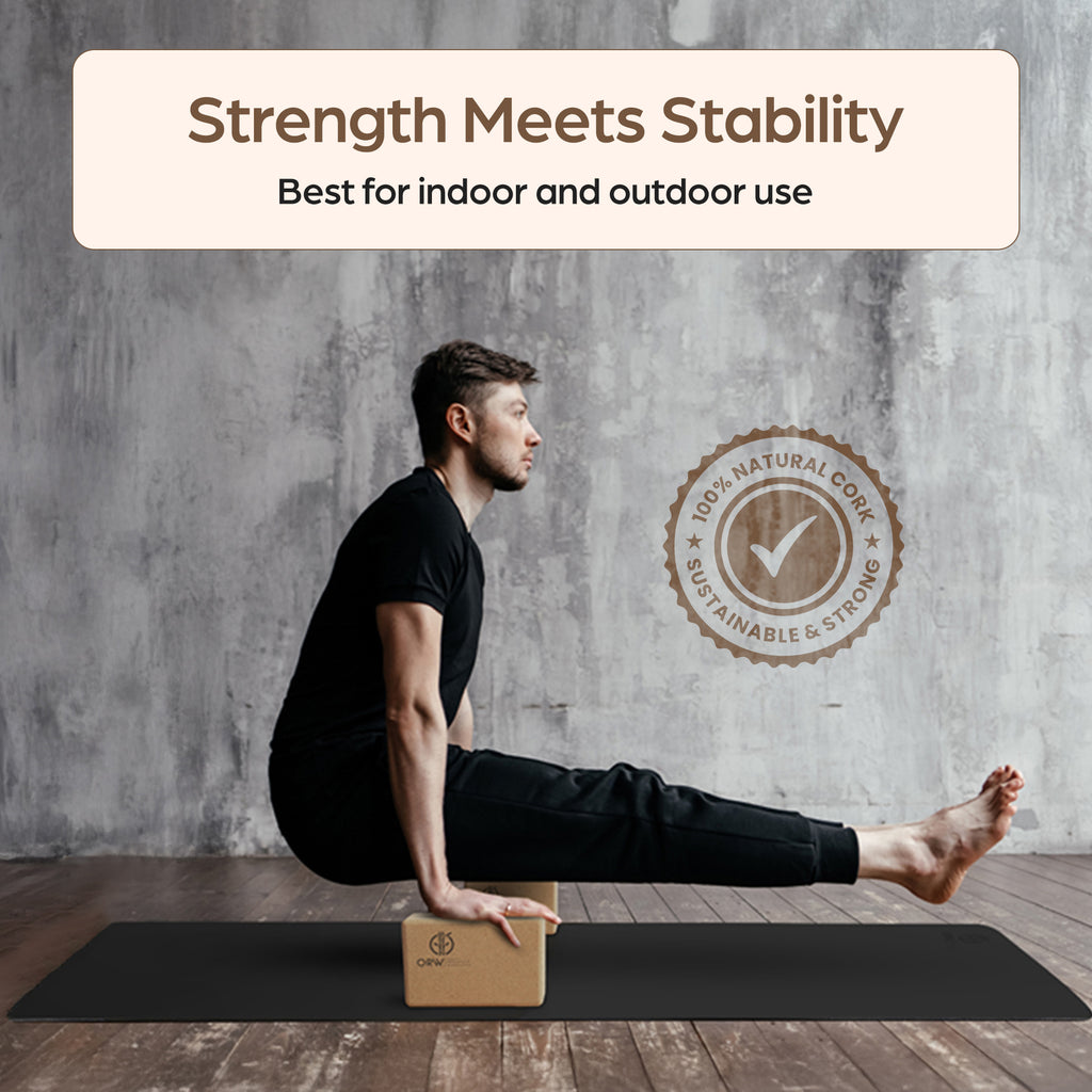 ORW OREN’S Natural Cork Yoga Block