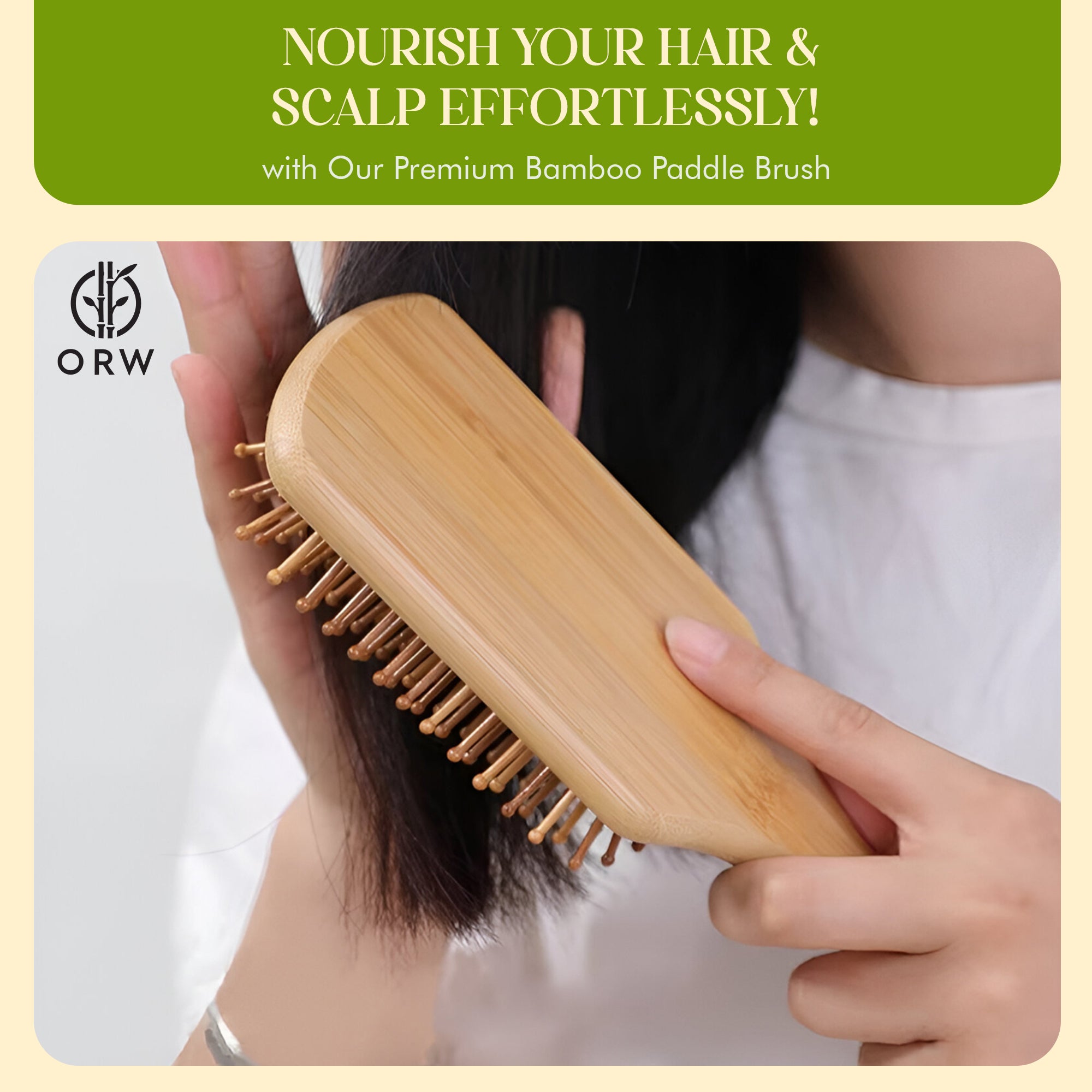 ORW OREN'S Premium Bamboo Paddle