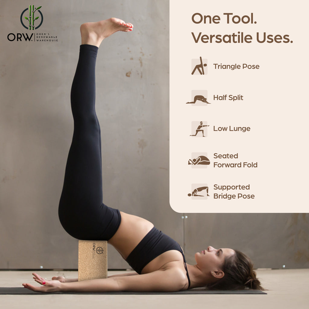 ORW OREN’S Natural Cork Yoga Block